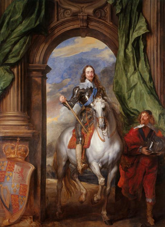 Dyck, Anthony van Charles Iwith Monsieur de St Antoine (mk25) oil painting picture